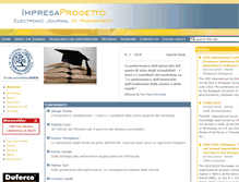 Tablet Screenshot of impresaprogetto.it